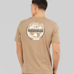 Herre Rift Ryg Grafik T-shirt Beige Rocky