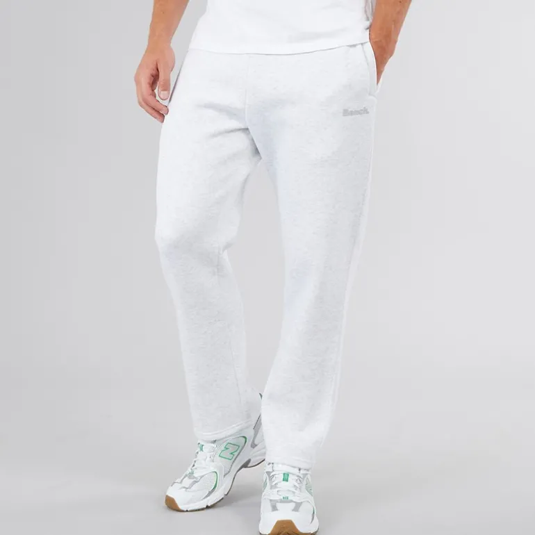 Herre Riota Joggingbukser med Åben Kant Lys Gråmeleret