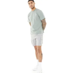 Herre Ripstop Utility Tech Shorts Isgrå