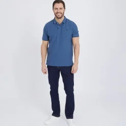 Herre River Kortærmet poloer Blå
