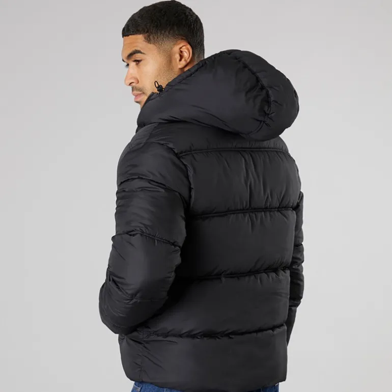 Herre Række Mellem Jakke Sort