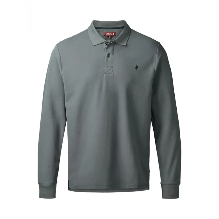 Herre Rockwall Reg Polo Iron Gate