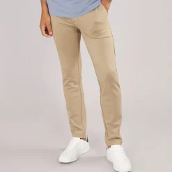 Herre Roedekro Bukser Gråbeige