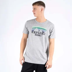 Herre Ron T-Shirt Lysegrå Mix