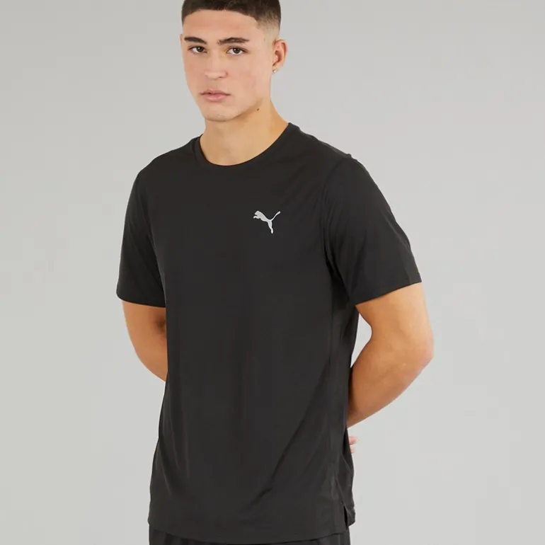 Herre Run Favorit Velocity Løbe Top Sort