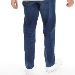 Herre Rushawn Jeans med afslappet pasform Mid Wash