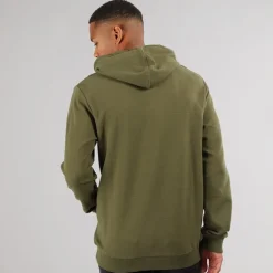 Herre Salupe Hættetrøje Mørk Oliven