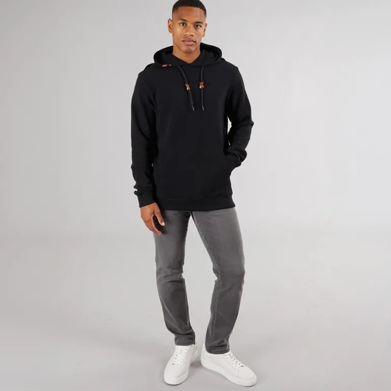 Herre Salupe Hættetrøje Sort
