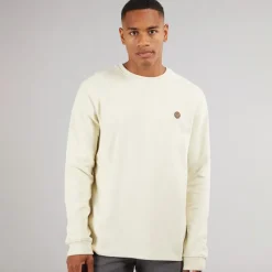 Herre Salupe Sweatshirt Hvid Asparges