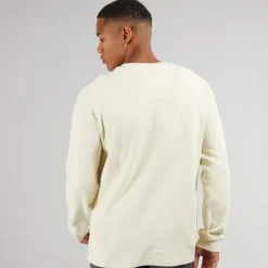 Herre Salupe Sweatshirt Hvid Asparges