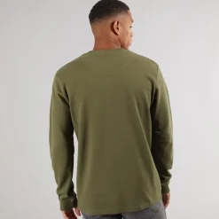 Herre Salupe Sweatshirt Mørk Oliven