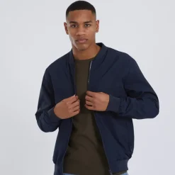 Herre Sanjay Bomberjakke Blå