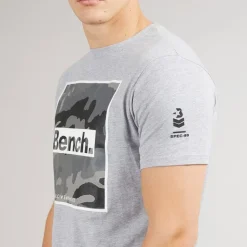 Herre Sanlo T-shirt og shorts sæt Grå Melange