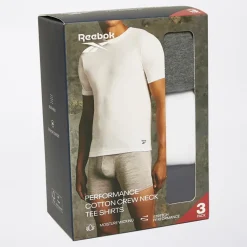 Herre Santo Tre Pakke T-shirts Navy /​ Gråmeleret /​ Hvid