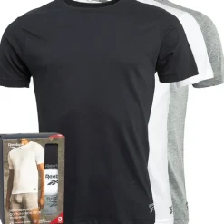 Herre Santo T-Shirts 3-pak Sort/​Grå Melange/​Hvid