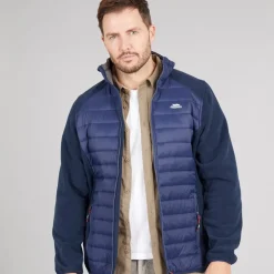 Herre Saunter Hybrid Vatteret Jakke Blå