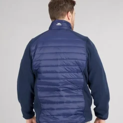 Herre Saunter Hybrid Vatteret Jakke Blå
