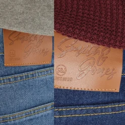 Herre Sazzi To-pak Straight Fit Jeans Mørk Vask/​Stenvask