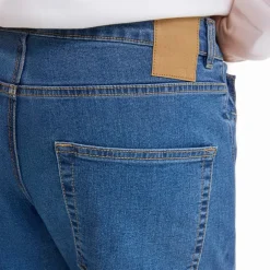 Herre Sdryder Denim Jeans Middle Blue Denim