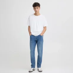 Herre Sdryder Denim Jeans Middle Vintage Blue Denim