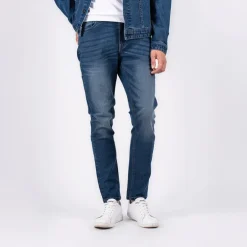 Herre Sebb Jeans Med Lige Ben Blå