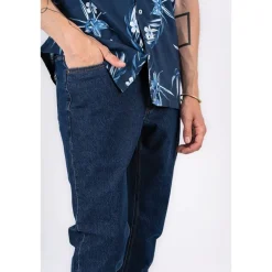 Herre Sebb Jeans Med Lige Ben Blå