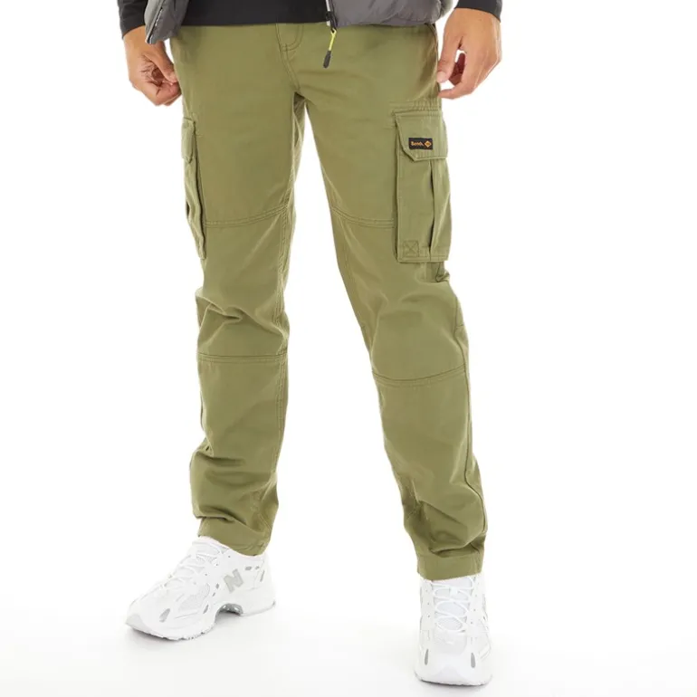 Herre Sergei Cargo Bukser Oliven