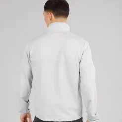 Herre Sesano 1/​2 Zip Top Light Grey Solid