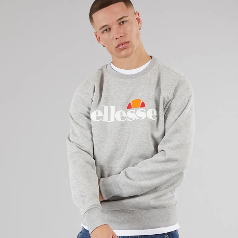Herre Sikanni Sweatshirt Light Grey Marl