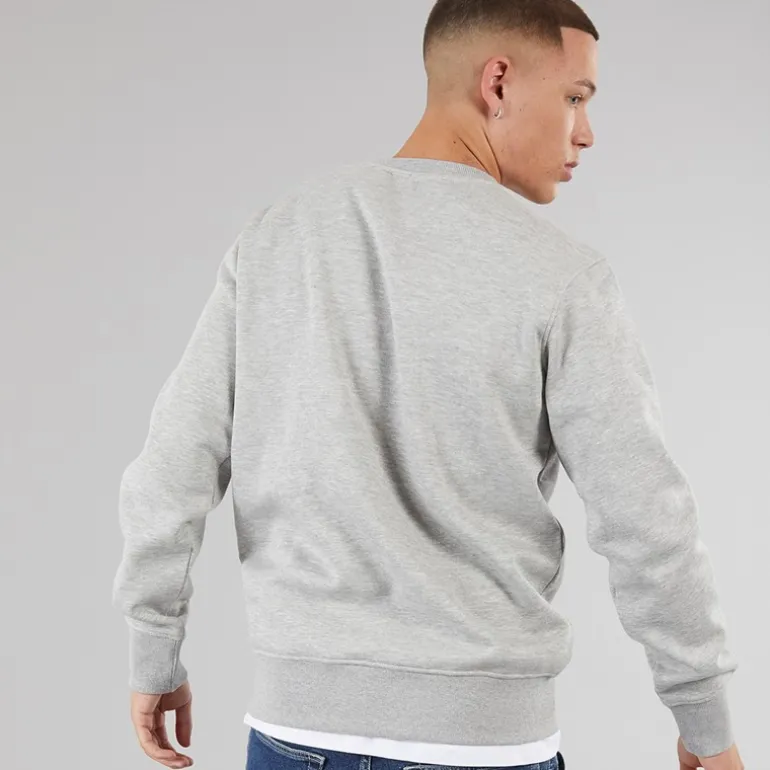Herre Sikanni Sweatshirt Light Grey Marl