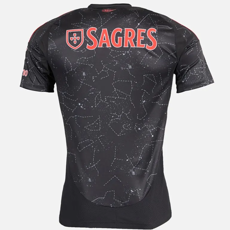 Herre SLB Benfica 24/25 udebanetrøje Sort