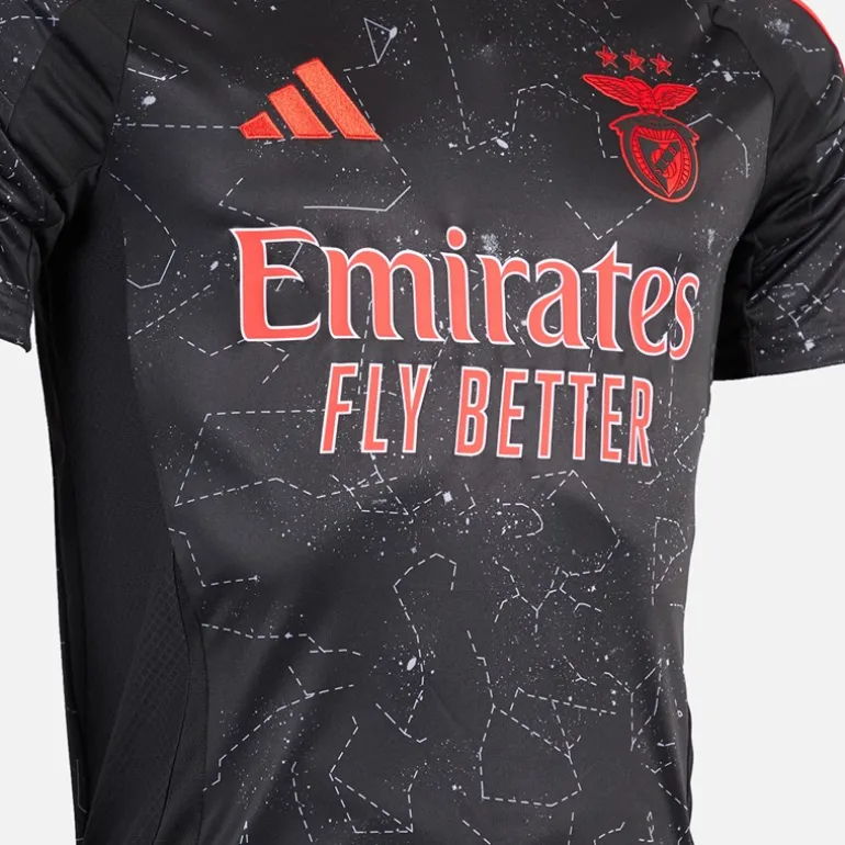Herre SLB Benfica 24/25 udebanetrøje Sort