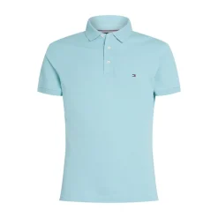 Herre Slim Polo Tradewinds Aqua