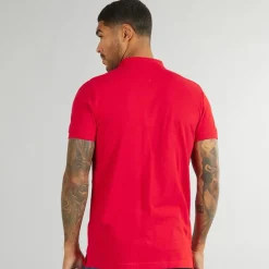 Herre Slim Stolpelukning Polo Dybrød