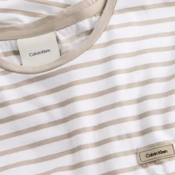 Herre Slim Stribe T-Shirt K10K1141770K6