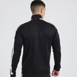 Herre Squadra 21 1/​4 lynlås træningstop Sort/​Hvid