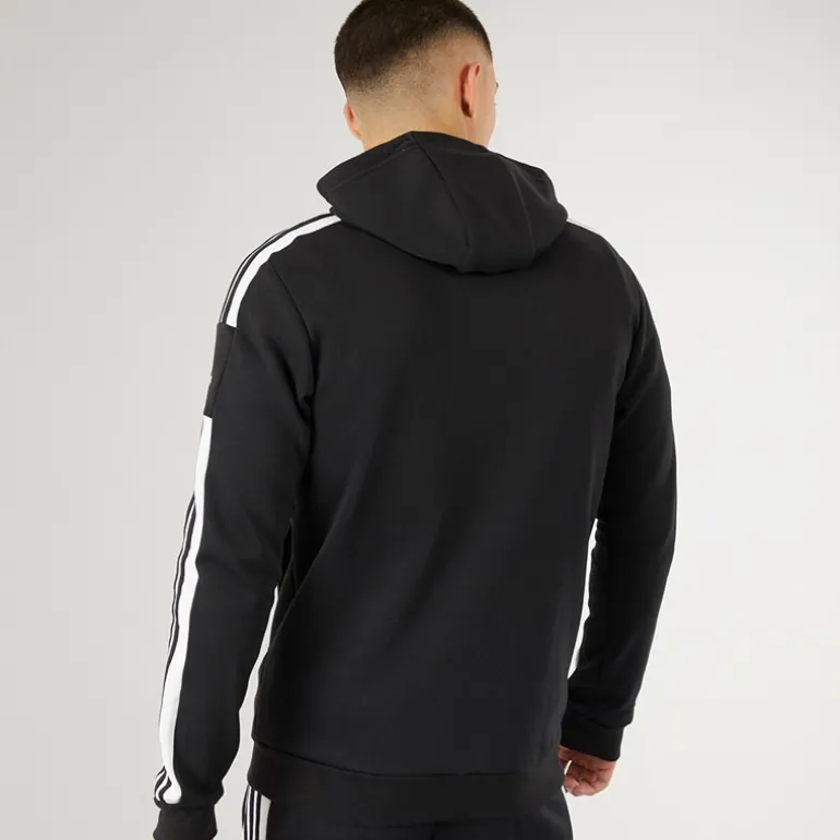 Herre Squadra 21 Pullover Sweat Hættetrøje Sort/Hvid