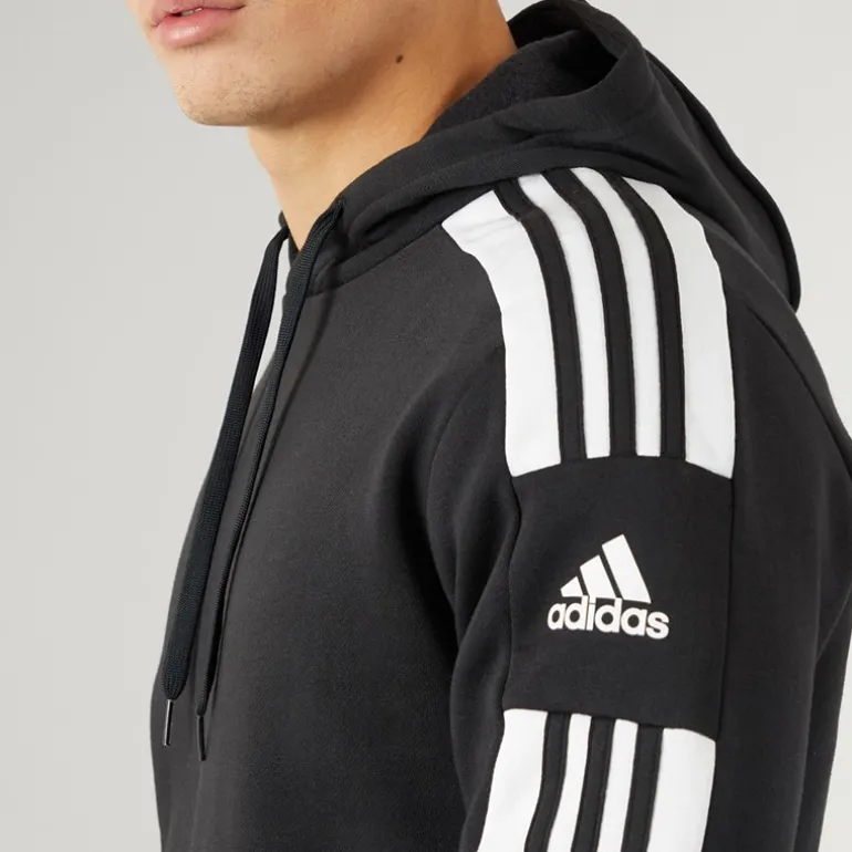 Herre Squadra 21 Pullover Sweat Hættetrøje Sort/Hvid