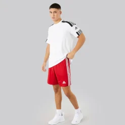 Herre Squadra 21 Shorts Team Power Rød/​Hvid