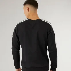 Herre Squadra 21 Sweatshirt Sort/​Hvid
