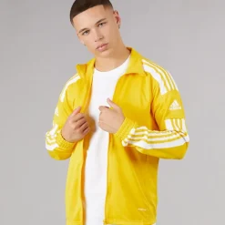 Herre Squadra 21 Trænings Track Top Team Yellow/​Hvid