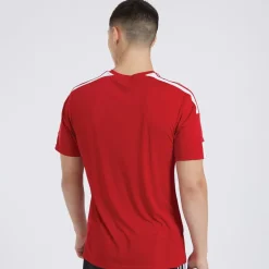 Herre Squadra 21 T-shirt Team Power Red/​Hvid