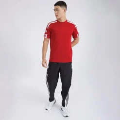 Herre Squadra 21 T-shirt Team Power Red/​Hvid