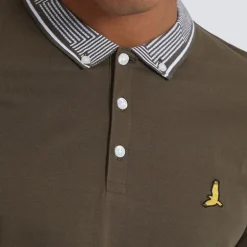 Herre Story Polo Khaki