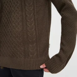 Herre striktrøje Turkish Coffee