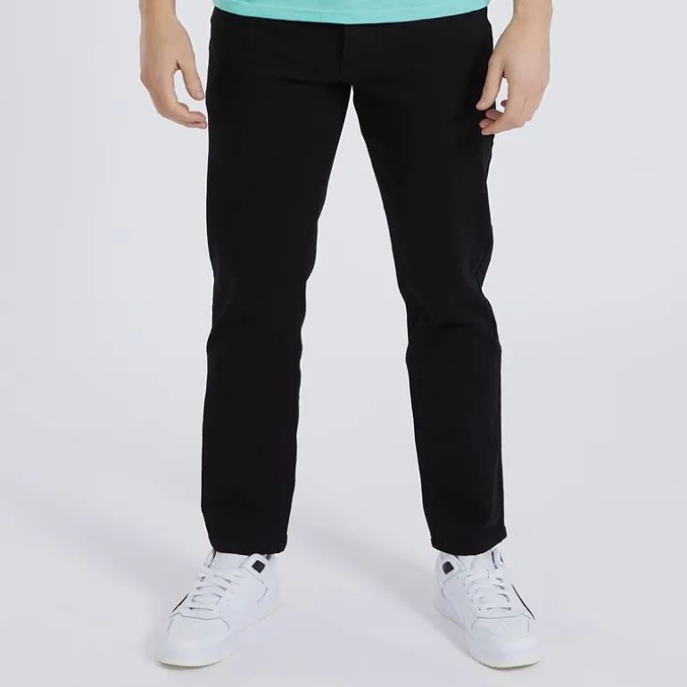 Herre Stuart Straight Fit Jeans Sort