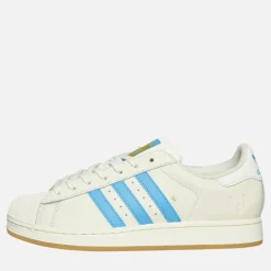 Herre Superstar Messi Træner Cream White/​Semi Blue Burst/​Gold Metallic