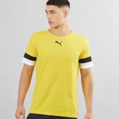 Herre teamRISE Fodboldtrøjer Gul