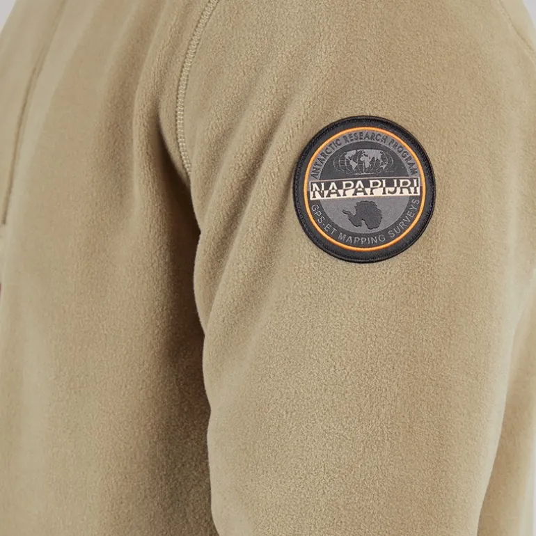 Herre Tev Polar 1/2 Zip Sweatshirt Fallen Rock