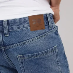 Herre Tillforth Baggy Denim Shorts Stonewash